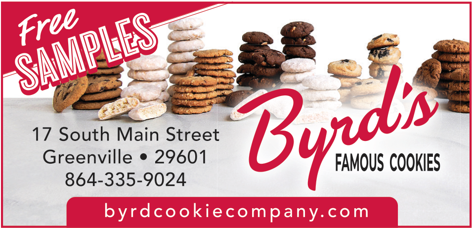 Byrd's Famous Cookies Print Ad