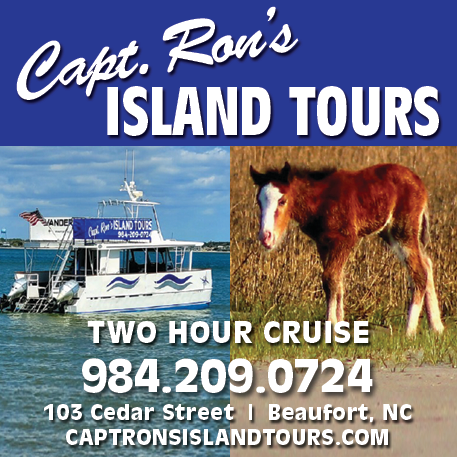Capt. Ron's Island Tours Print Ad