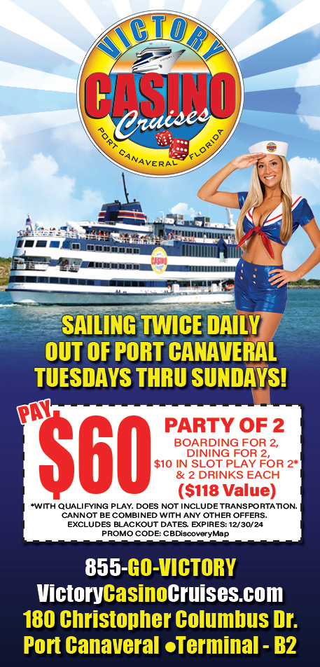 Victory Casino Cruises Print Ad