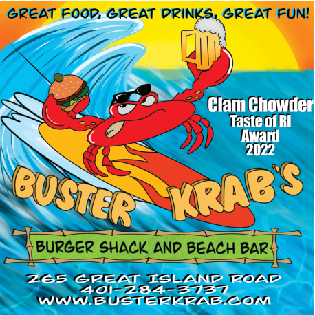 Buster Krab's Burger Shack and Beach Bar Print Ad