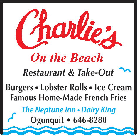 Charlie's Restaurant Print Ad