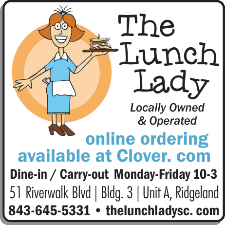 The Lunch Lady Print Ad