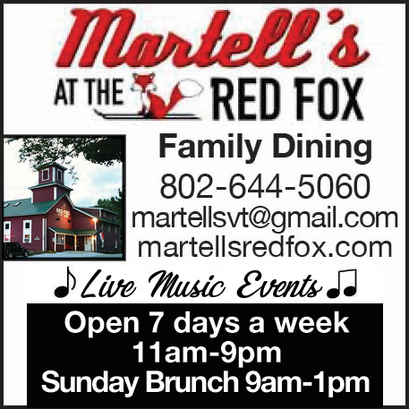 Martell's at the Red Fox Print Ad
