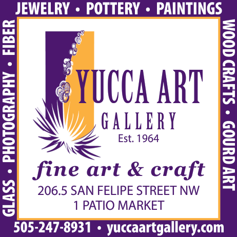 Yucca Art Gallery Print Ad