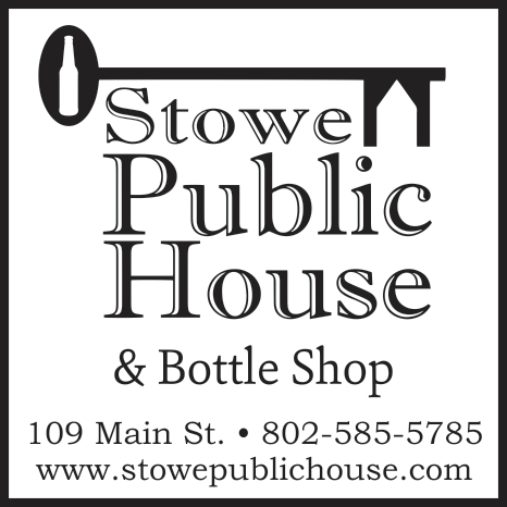 Stowe Public House & Bottle Shop Print Ad