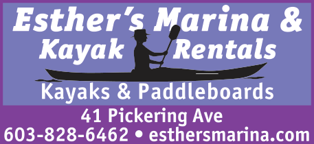 Esther's Marina & Kayak Rentals Print Ad