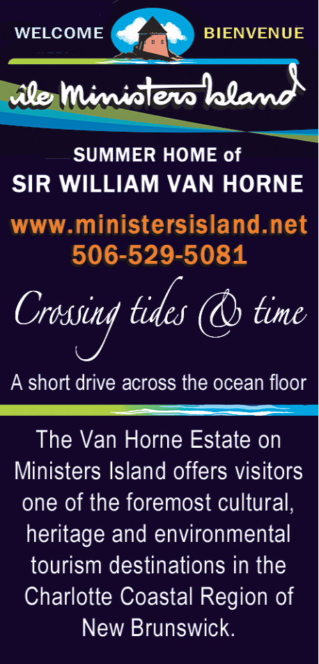 Ministers Island Print Ad