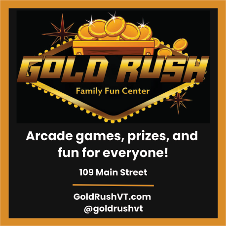 Gold Rush Arcade Print Ad
