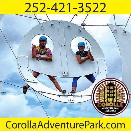 Corolla Adventure Park Print Ad