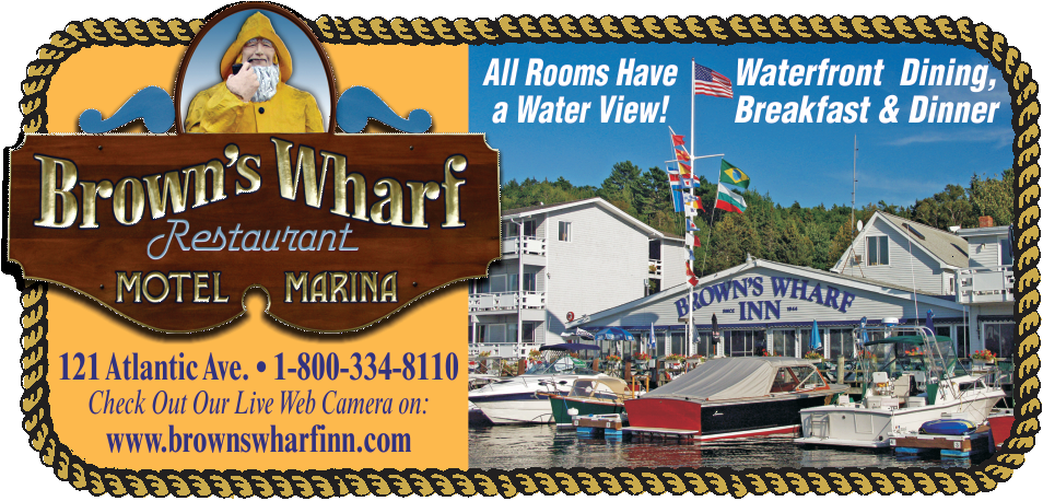 Brown's Wharf Hotel, Restaurant & Marina Print Ad
