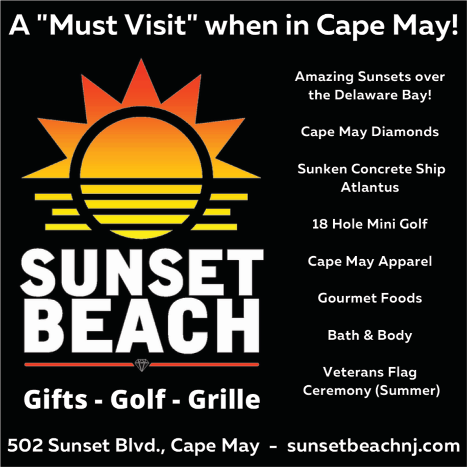 Sunset Beach Gift Shops Print Ad