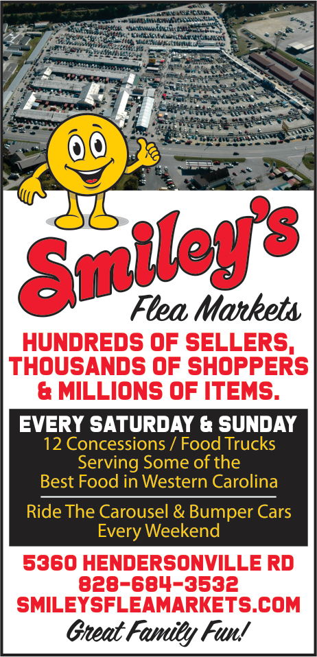 Smiley's Flea Market Print Ad