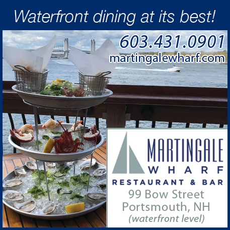Martingale Wharf Restaurant and Bar Print Ad