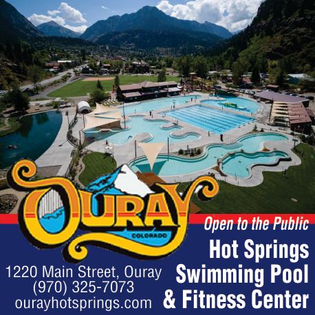 Ouray Hot Springs Print Ad