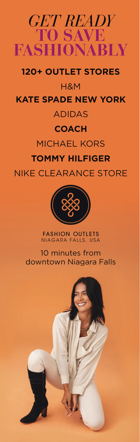Fashion Outlets of Niagara Falls Print Ad