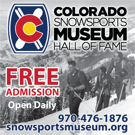 Colorado Snowsports Museum Print Ad
