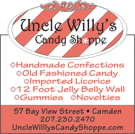 Uncle Willy's Candy Shoppe Print Ad