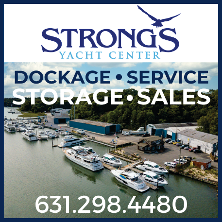 Strong's Yacht Center Print Ad