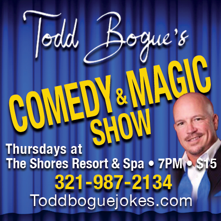 The Comedy & Magic of Todd Bogue Print Ad