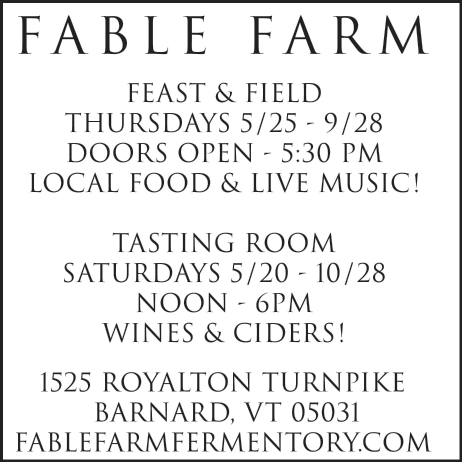 Fable Farm Fermentory Print Ad