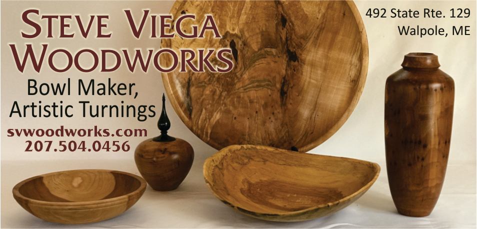 Steve Viega Woodworks Print Ad