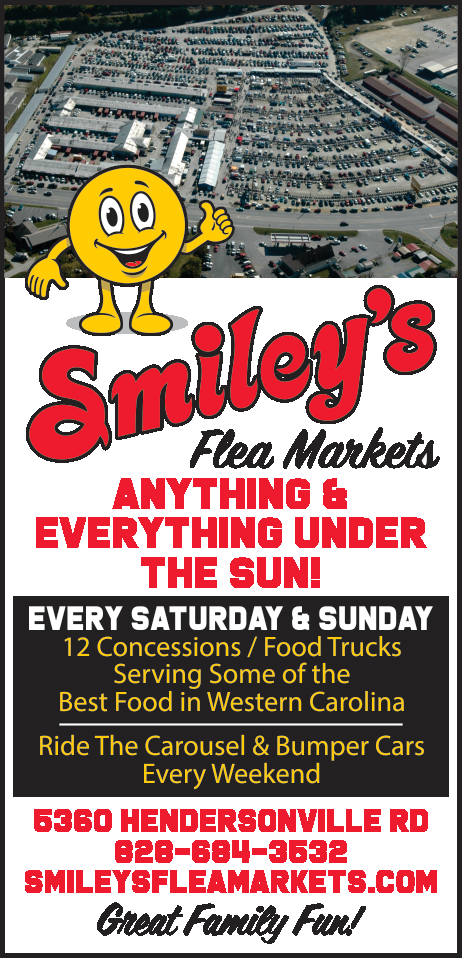 Smiley's Flea Market Print Ad