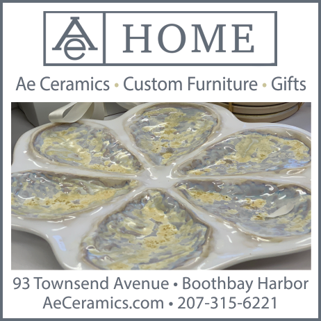 AE Ceramics Home Store  Print Ad