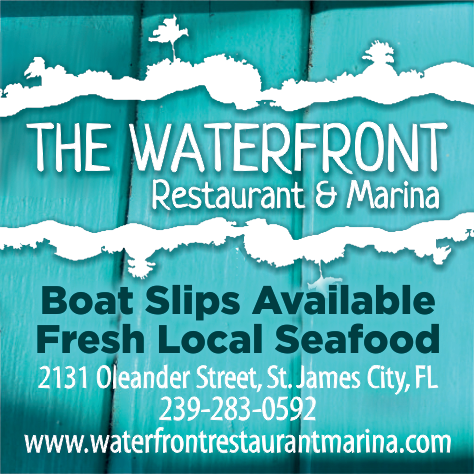 The Waterfront Restaurant & Marina Print Ad