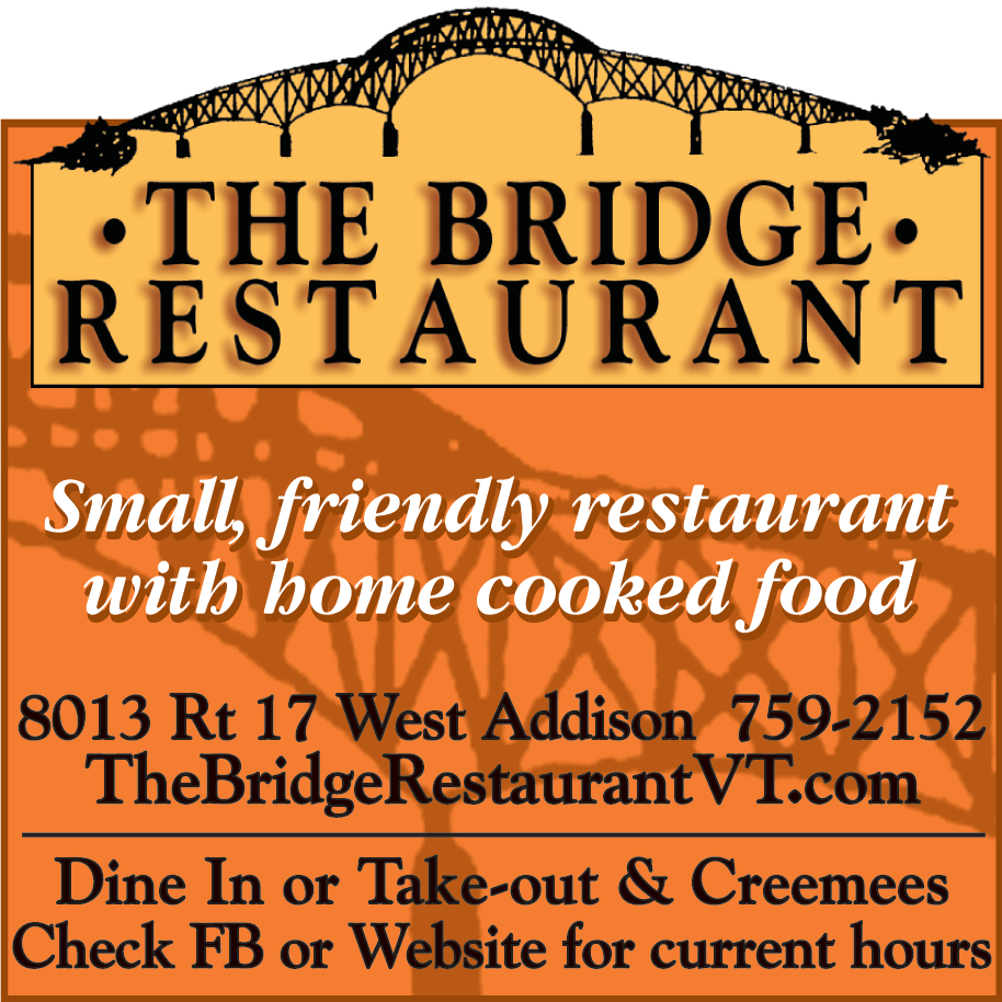 The Bridge Restaurant Print Ad