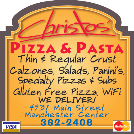Christos' Pizza & Pasta Print Ad