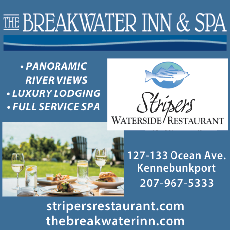 Stripers Waterside Restaurant Print Ad