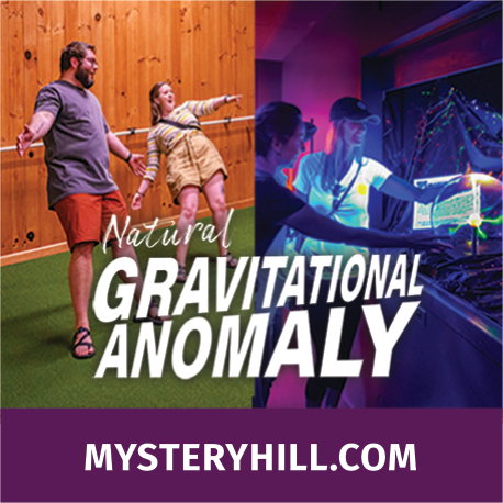 Mystery Hill Gravitational Anomaly Print Ad