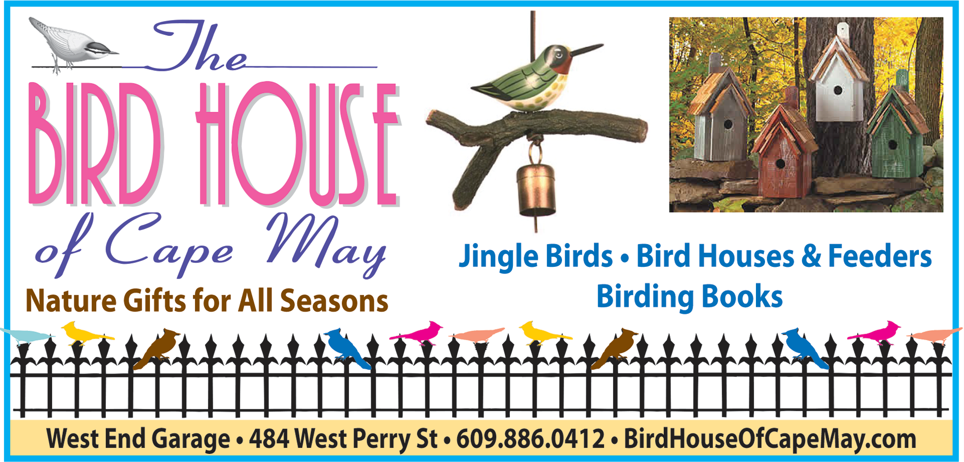 The Bird House of Cape May Print Ad
