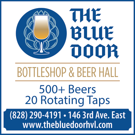 The Blue Door Bottleshop & Beer Hall Print Ad