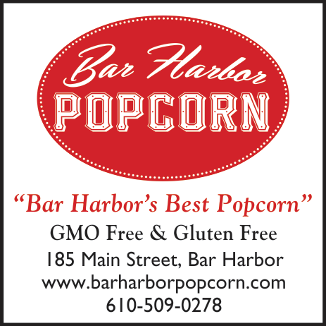 Bar Harbor Popcorn Print Ad
