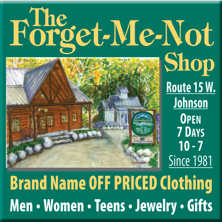 The Forget-Me-Not Shop Print Ad