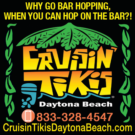 Cruisin' Tikis Daytona Beach Print Ad