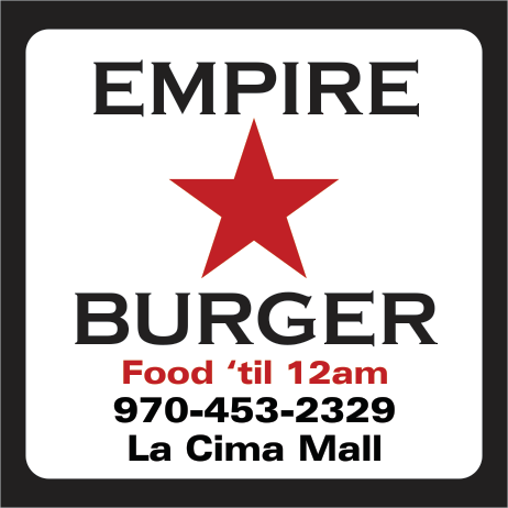 Empire Burger Print Ad