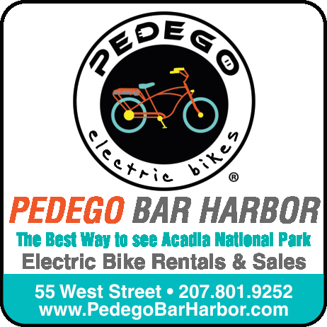 Pedego Bar Harbor  Print Ad
