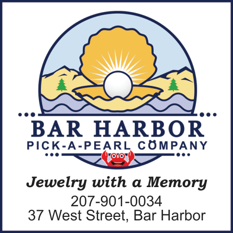 Bar Harbor Pick a Pearl Print Ad