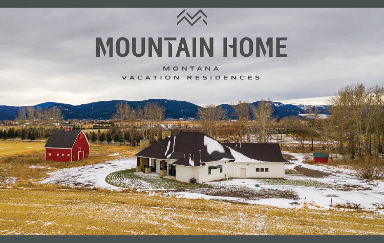 Mountain Home Montana Vacation Rentals Print Ad
