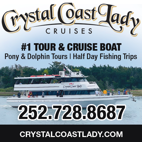 Crystal Coast Lady Cruises Print Ad