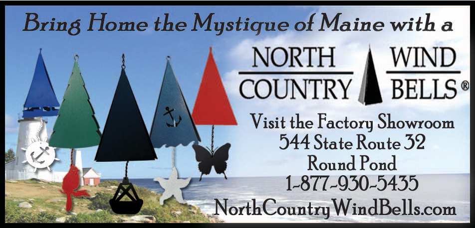 North Country Wind Bells Print Ad