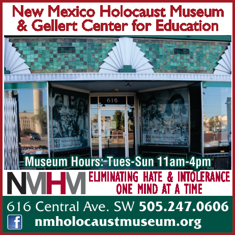 New Mexico Holocaust Museum Print Ad