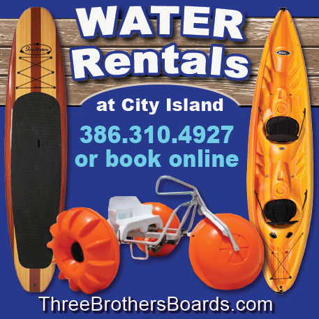 Three Brothers Board & Kayak Rentals Print Ad
