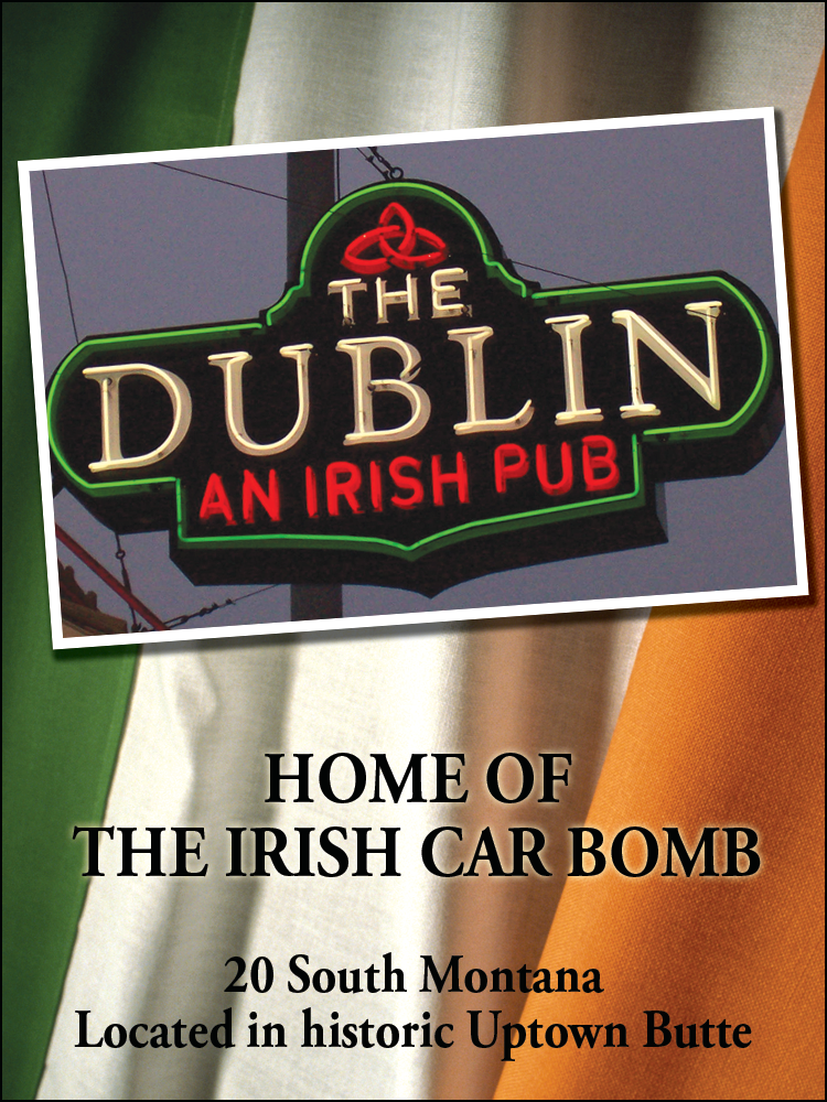 The Dublin, An Irish Pub Print Ad