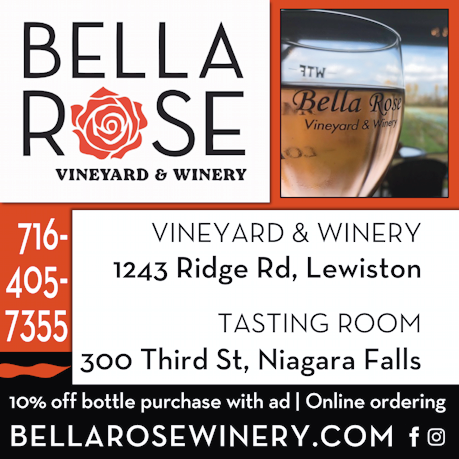 Bella Rose Vineyard & Winery Print Ad