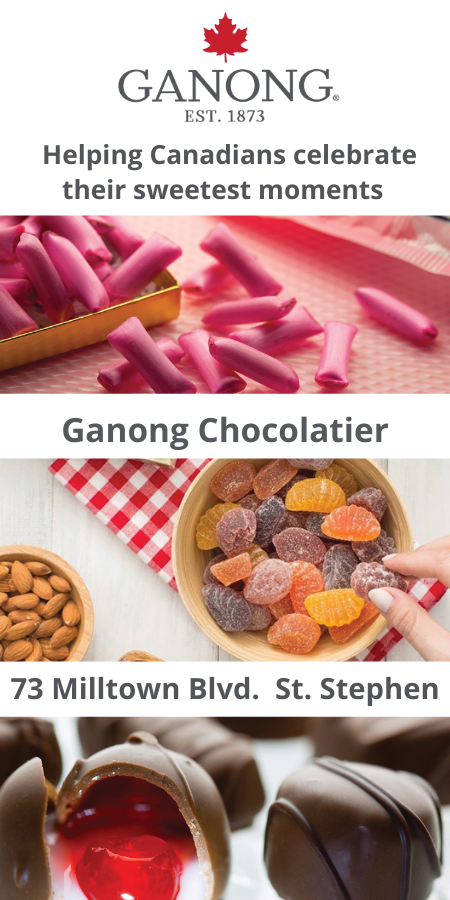 Ganong Chocolatier Print Ad