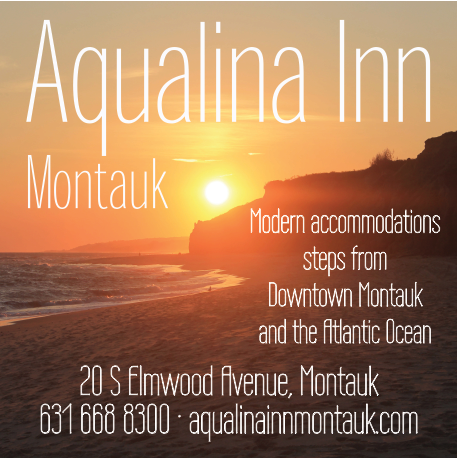Aqualina Inn Montauk Print Ad
