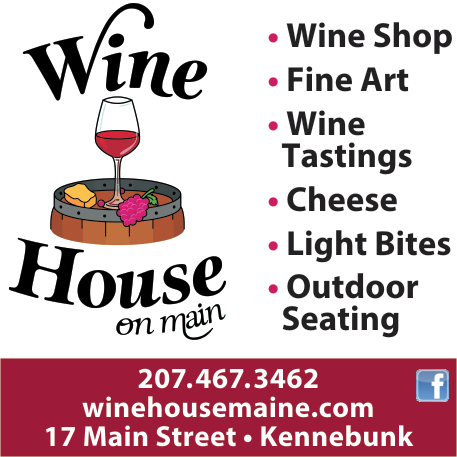 Wine House on Main Print Ad